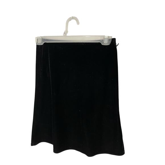 Vintage Joey B Women's Suede Fit and Flare Y2K Emo Grunge Goth Skirt Sz S - Picture 4 of 4